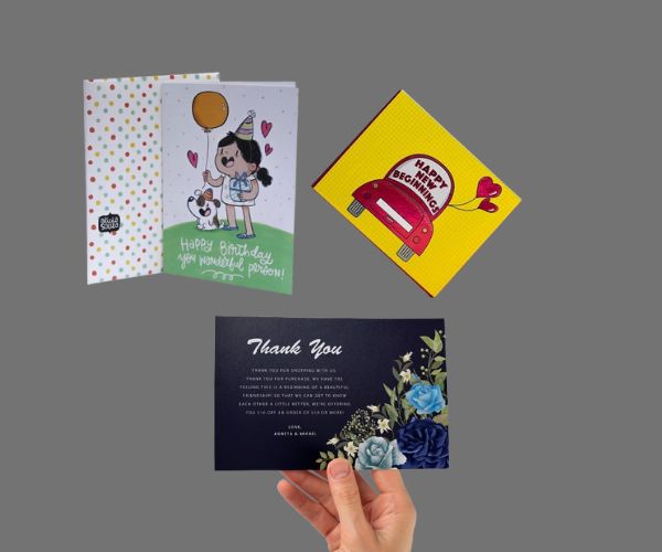 Customized Shop Cards​