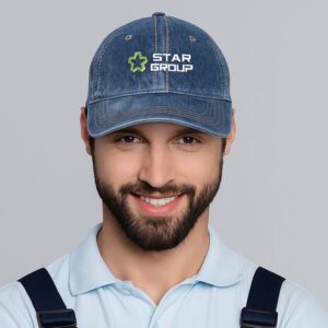 Custom Embroidered Denim Caps – Premium Quality at Zodo Store